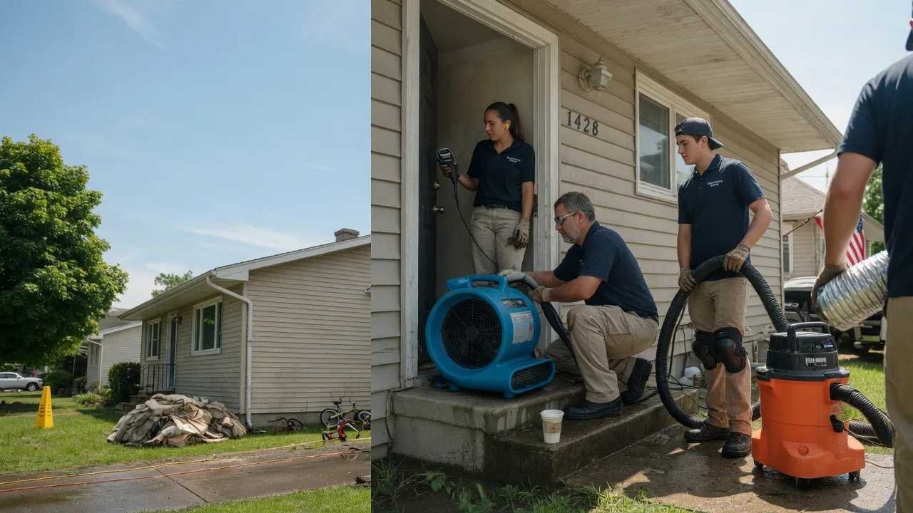 Water Damage Restoration in Borden, IN near me